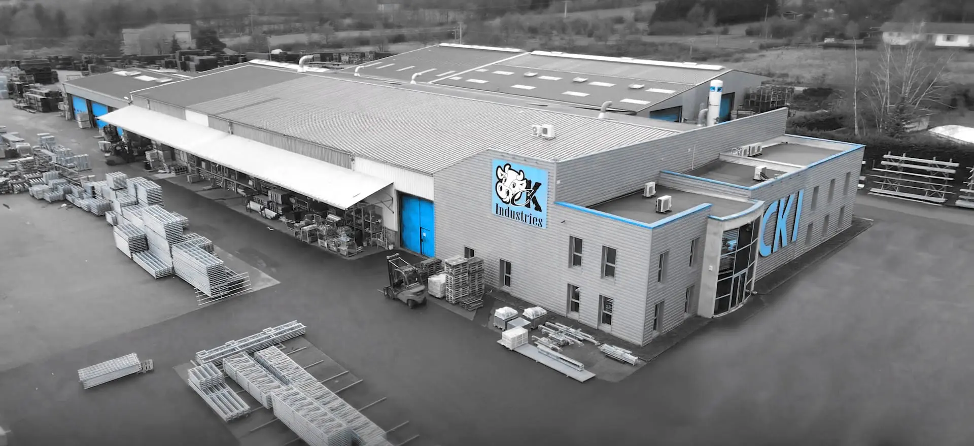 Site de production CK-Industries Marcoux France