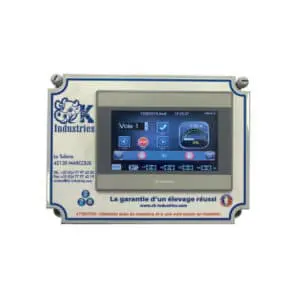 boîtier de commande racleurs tactile communiquant