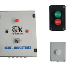 Boîtier de commande racleur hydraulique avec automate