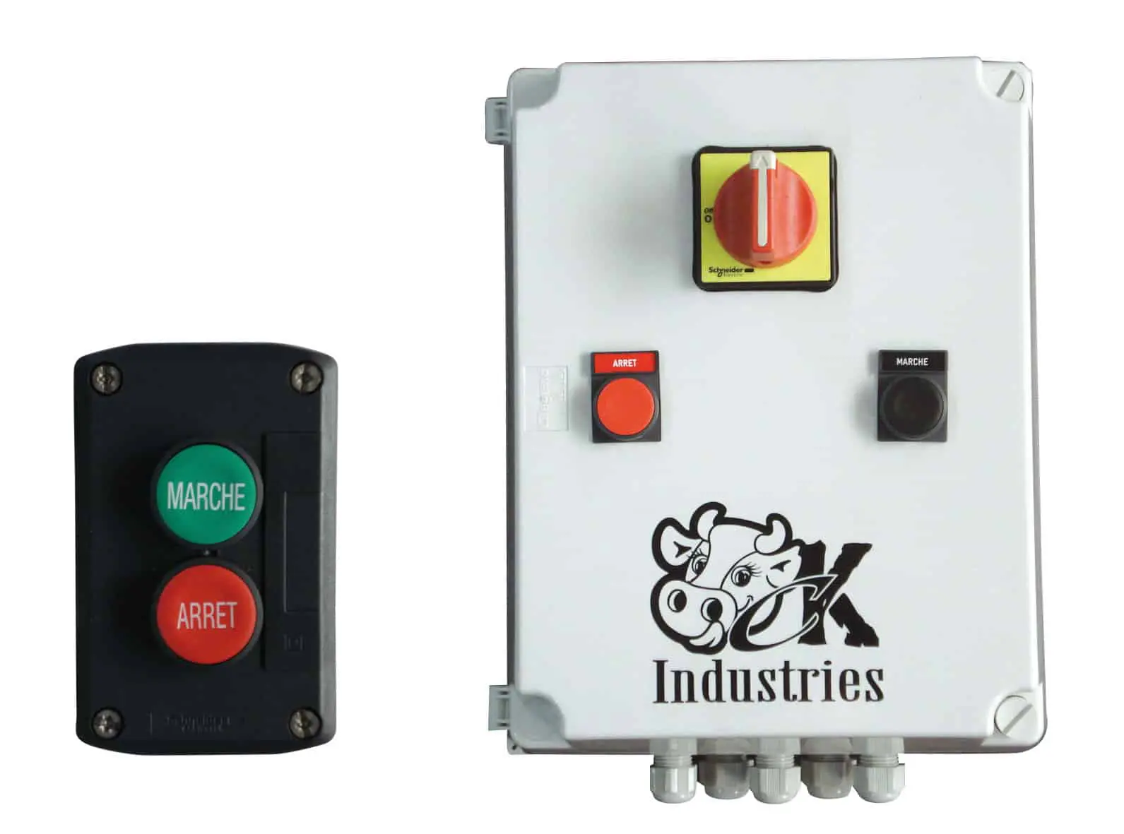 Boîtier de commande racleur hydraulique sans automate