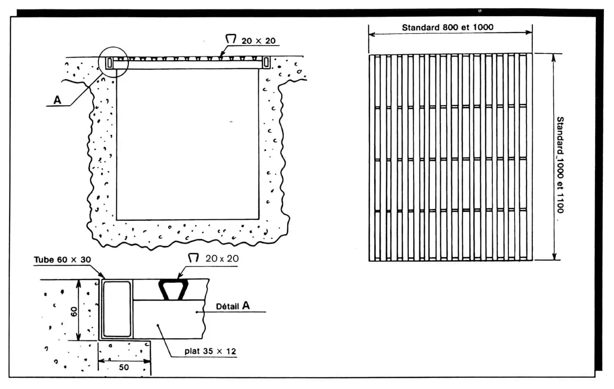 Grilles à lisier standard – Image 2