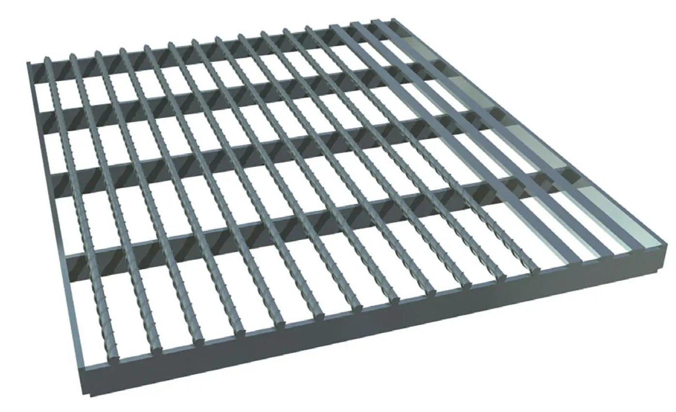 grille à lisier à barres toriques