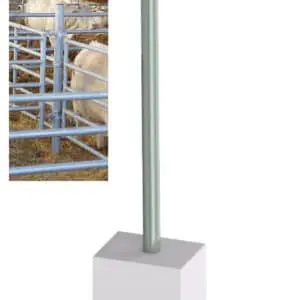 poteau diamètre 102