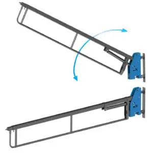 barrière levante basculante extensible