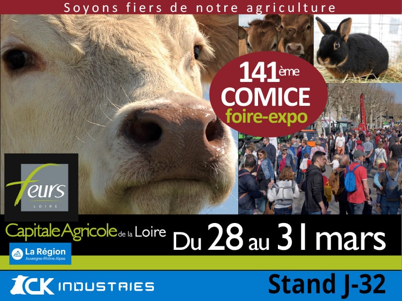 RDV au Comice de Feurs 2025 du 28 au 31 mars