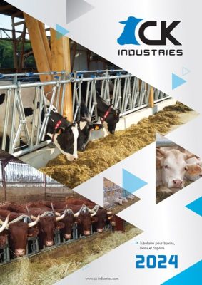 couverture du catalogue de matériel tubulaire 2024 CK-INDUSTRIES Français
